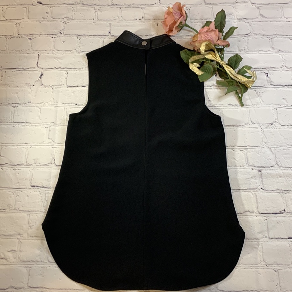 A.L.C. Dallas Sleeveless Black Keyhole Top - Picture 11 of 11